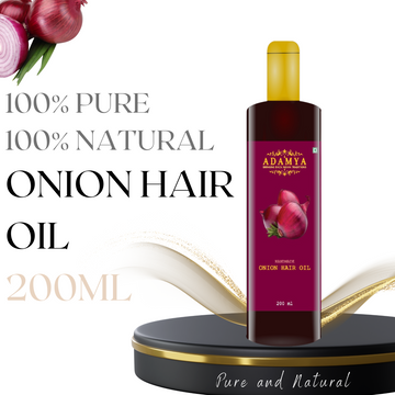 HANDMADE ONION HAIR OIL 100% PURE, 100% NATURAL AND CHEMICAL FREE